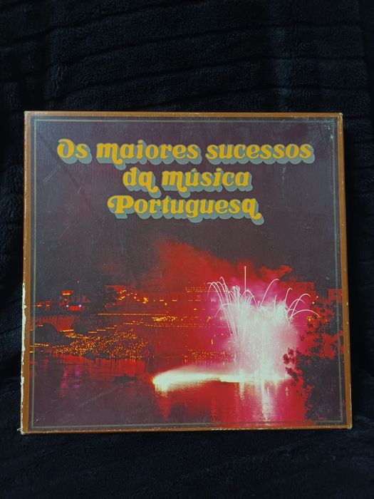 Colectânea de vinis "Os maiores sucessos da música Portuguesa"