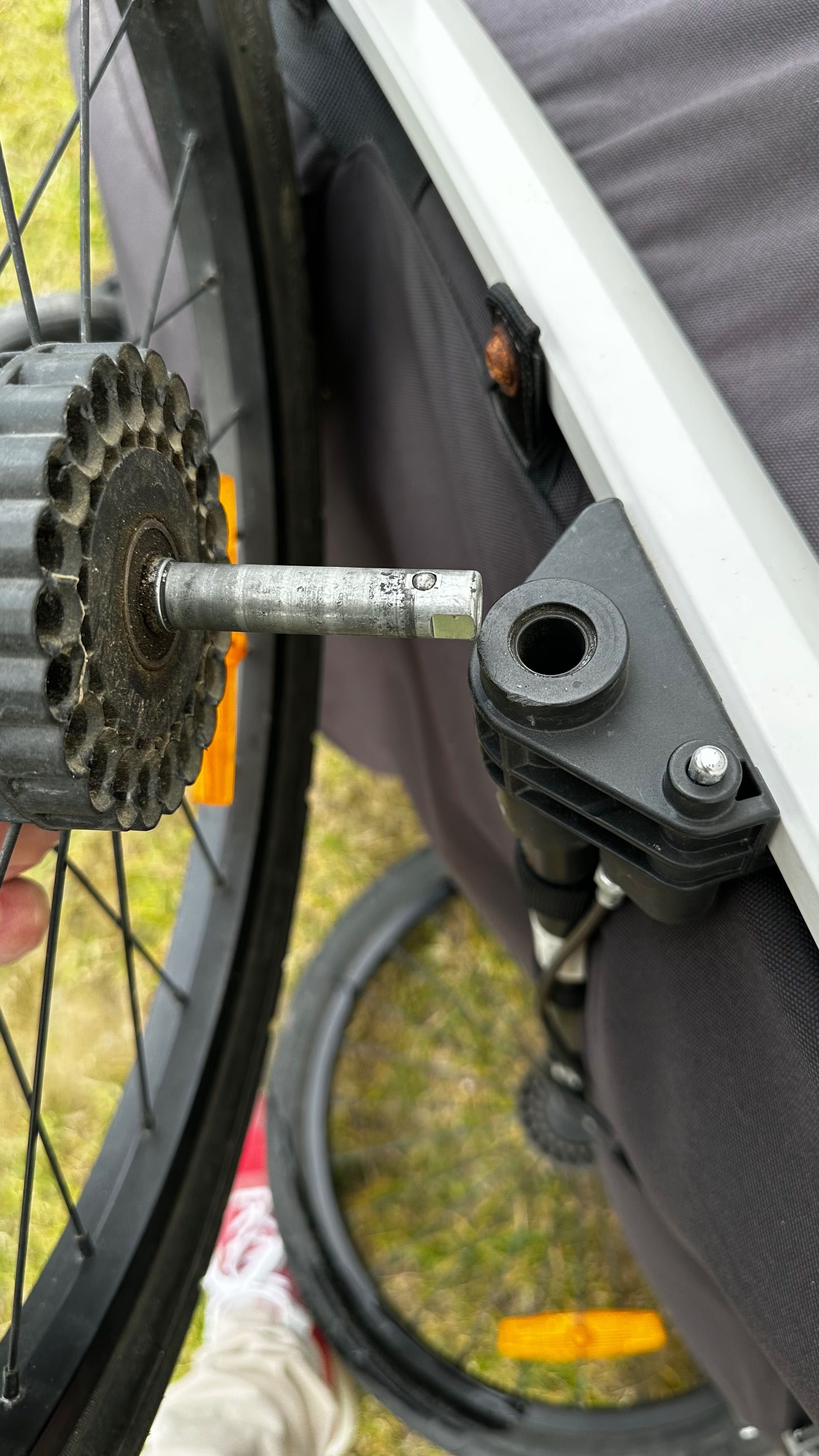 Przyczepka rowerowa Hamax, 2 osoby
