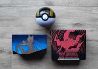 Pokemon trading card game box + pokeball