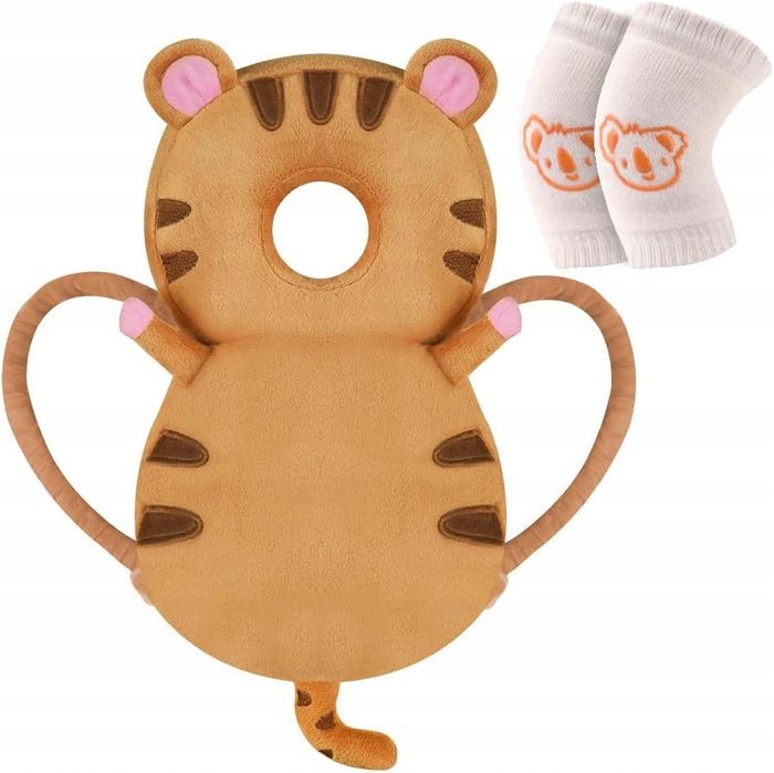 Ochraniacz głowy dziecka do nauki chodzenia Tygrys + gratis