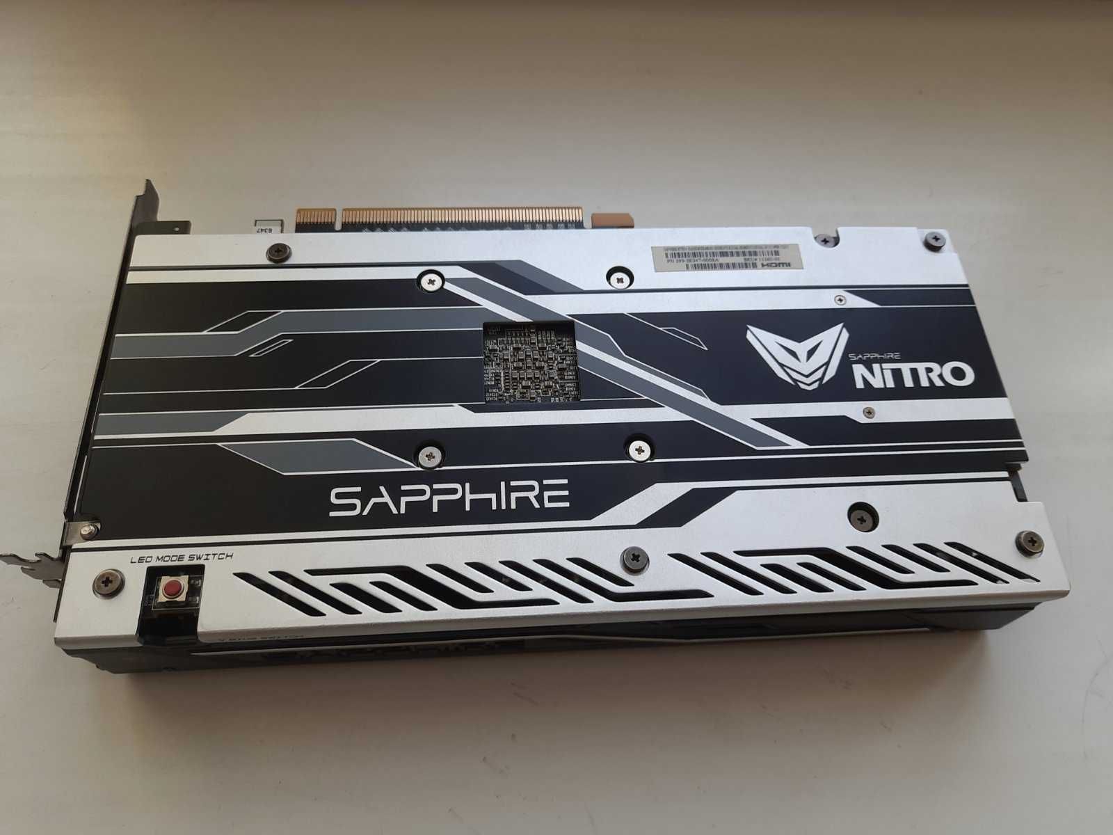 Видеокарта Sapphire rx480 8gb nitro+ oc