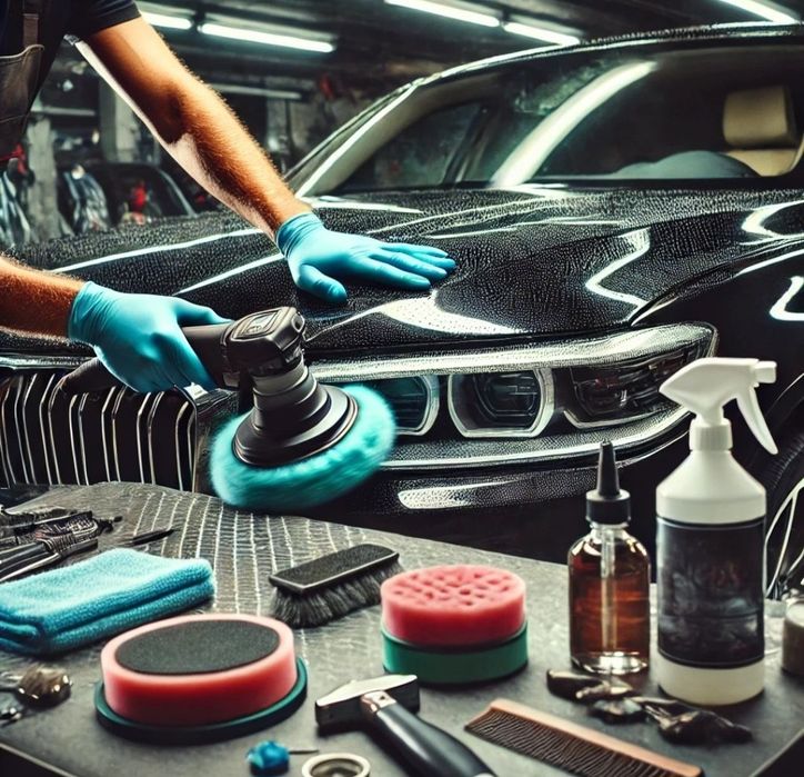 Полірування кузова ,  нанесення твердого віску, кераміки