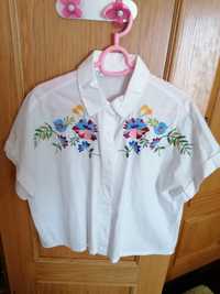 Camisa com padrão floral da Pull&Bear