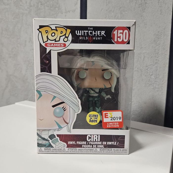 Funko pop Witcher 3 Wild Hunt No.150 Ciri