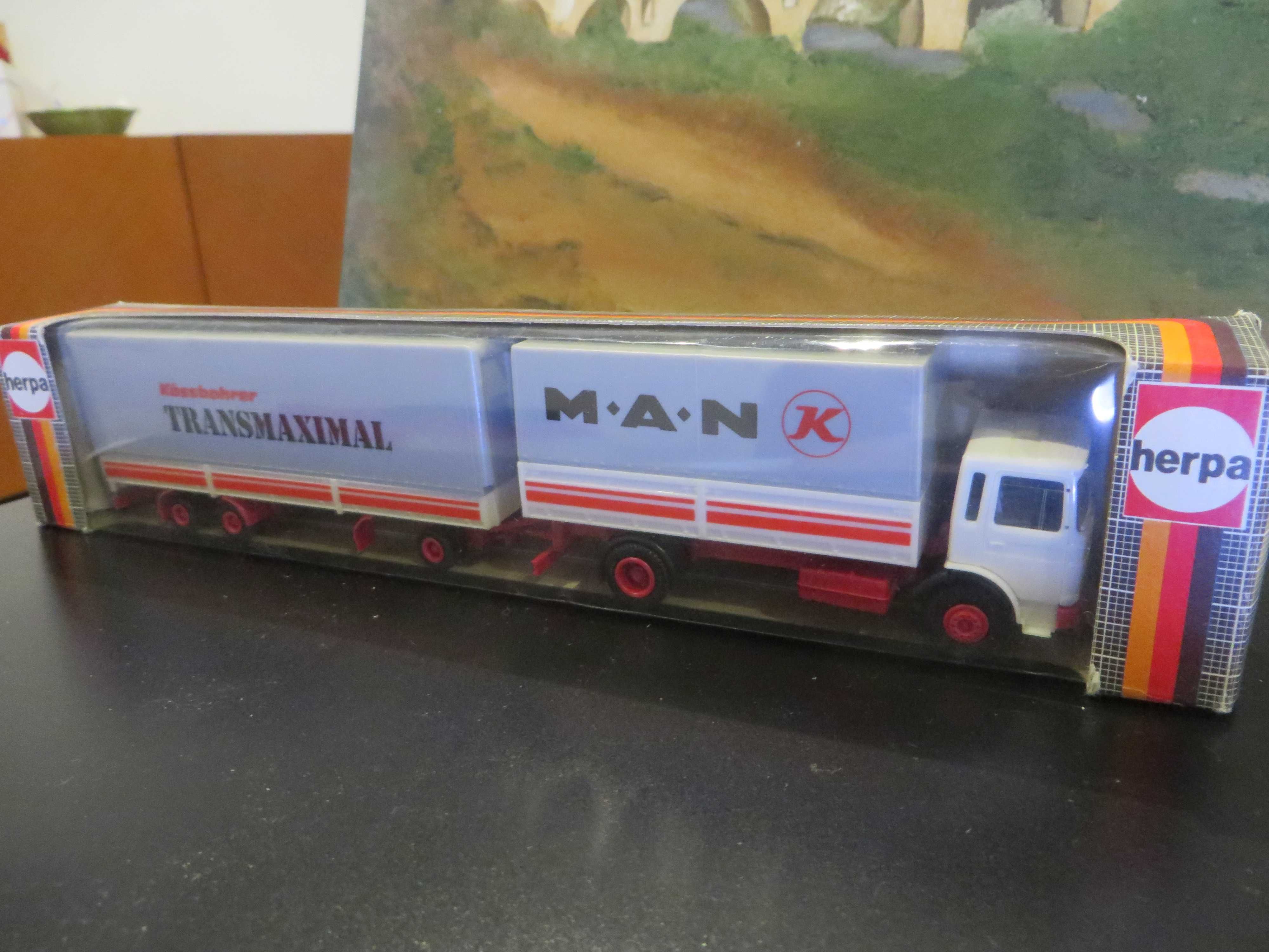 Camião colecção HERPA MAN 820321 - escala 1/87 - NOVO