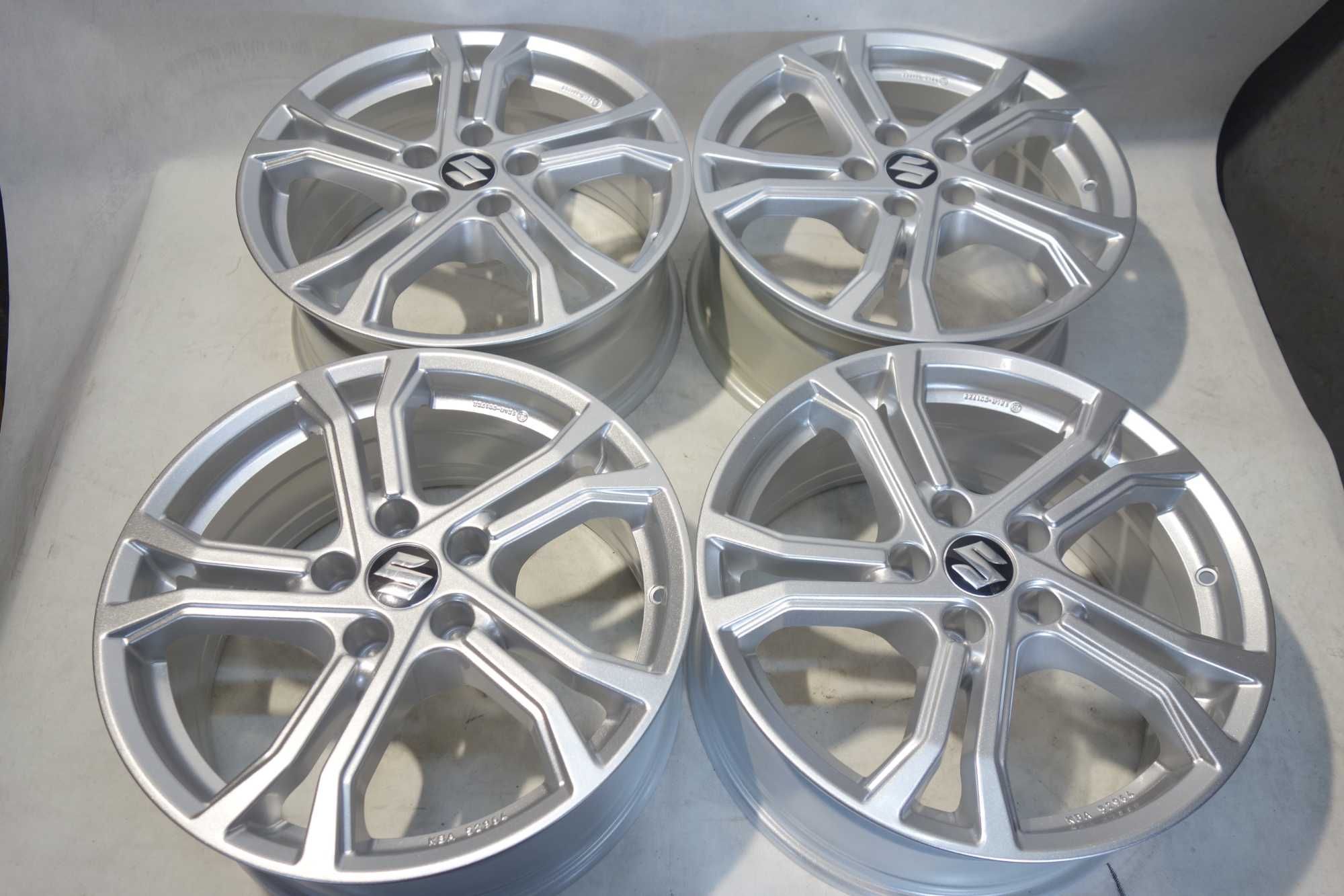 NOWE Alufelgi BROCK 17" 5x114,3 Suzuki Swace Srebrne 813