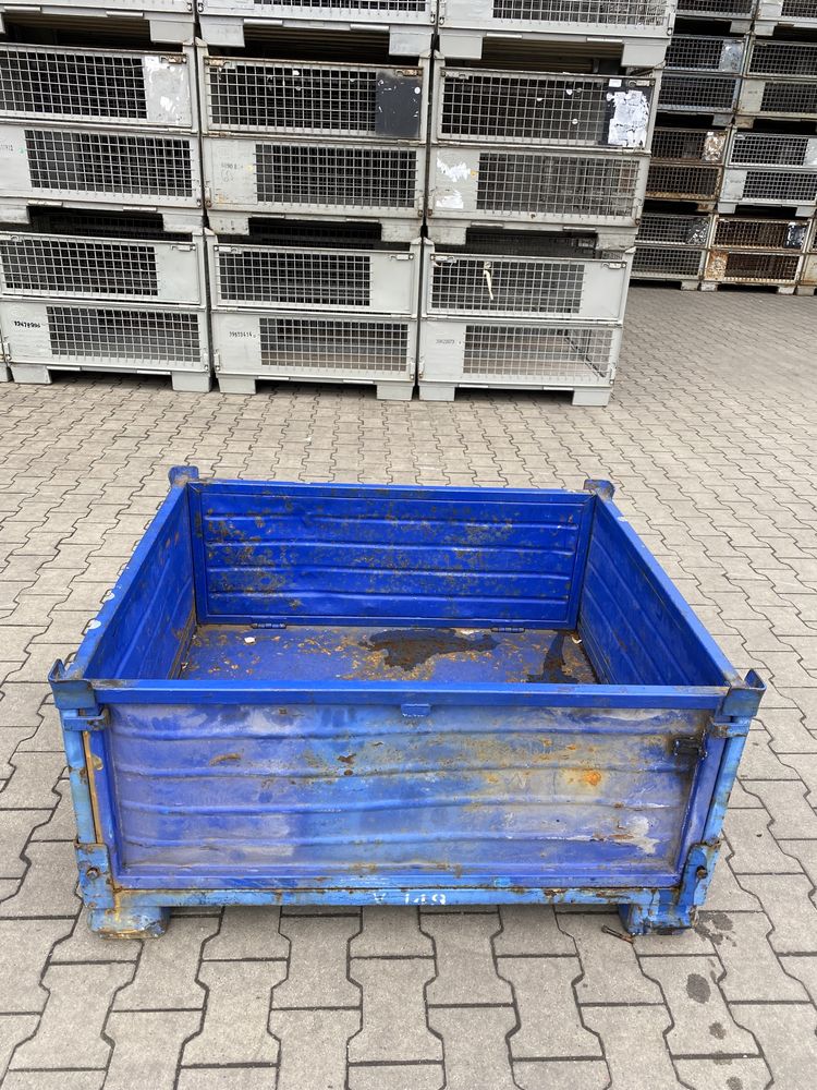 Gitterbox Giterbox kosze pojemniki kontenery blaszane
