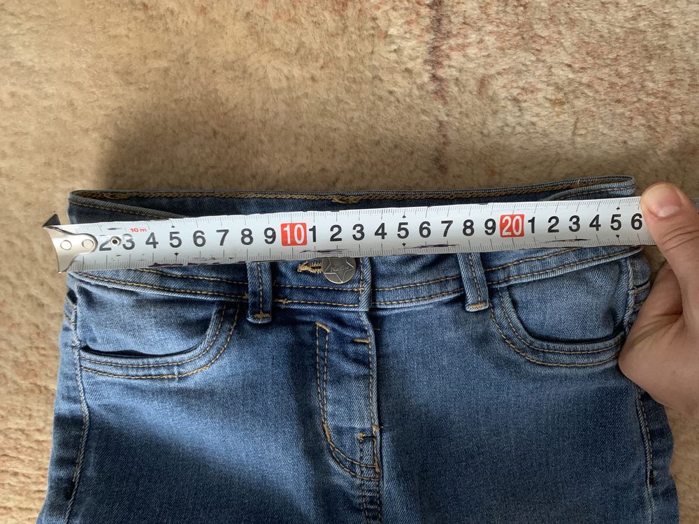 Jeansy 116 spodnie jeansowe