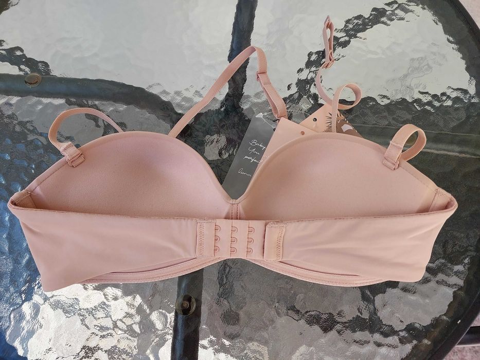 Biustonosz Magnolia (nowy, beżowy, rozmiar 75B)