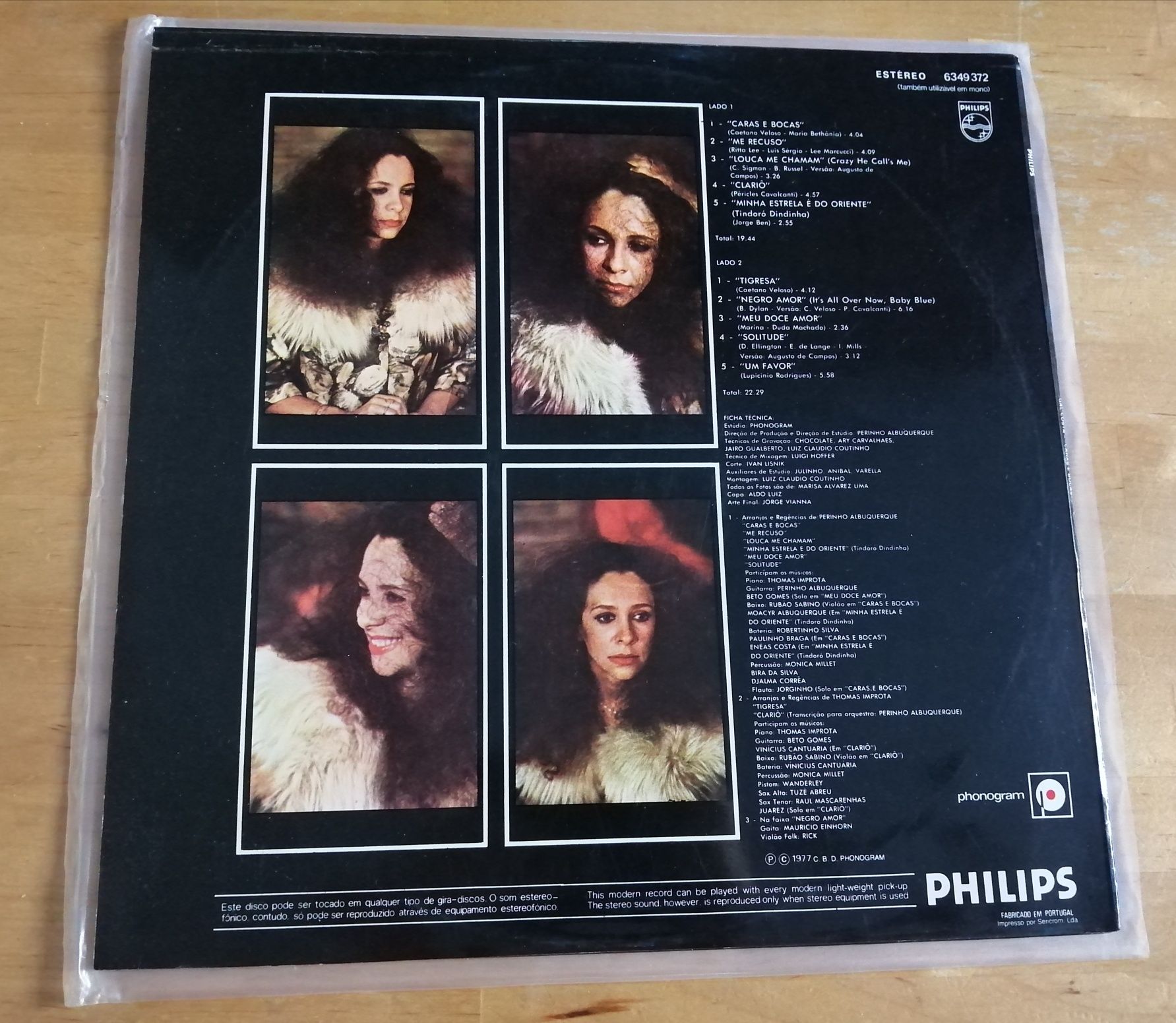 Gal Costa - Caras & Bocas - LP