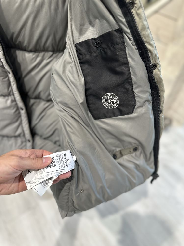 Пуховик Stone island Garment Dyed