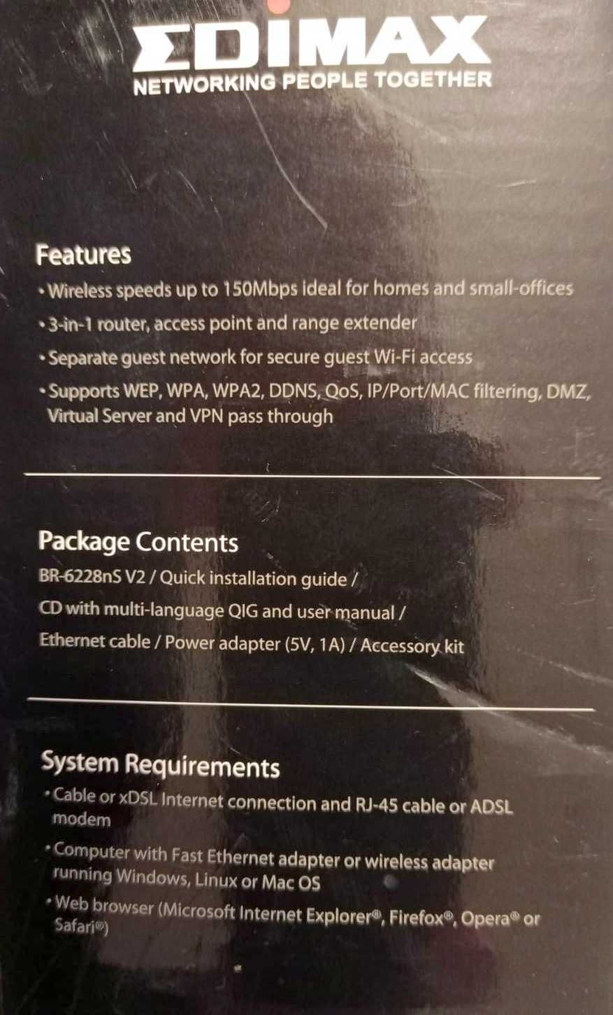 Wielofunkcyjny router Wi-Fi  BR-6228nS V2