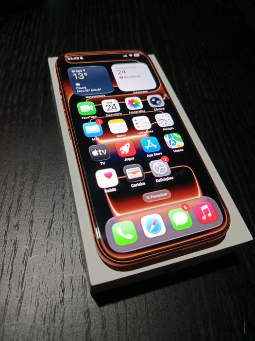 iPhone 17 Pro 256GB Laranja C/ Fatura e Garantia