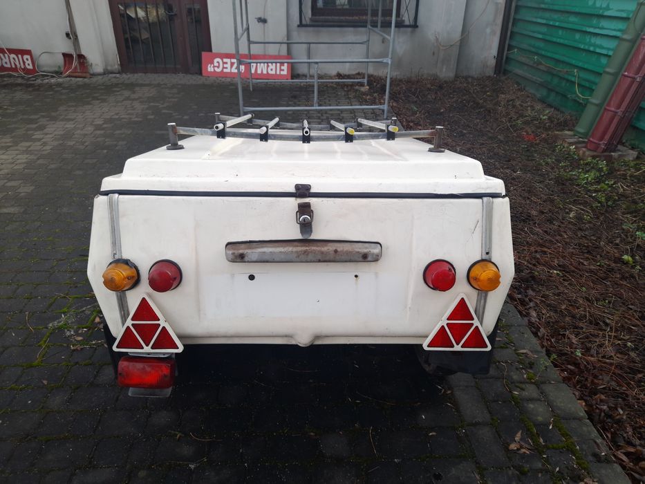 Przyczepa niewiadów N250 N-250 zarejestrowana