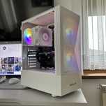 BIAŁY komputer RTX 5060 / Ryzen 5 5600 / 1TB do gier GAMINGOWY