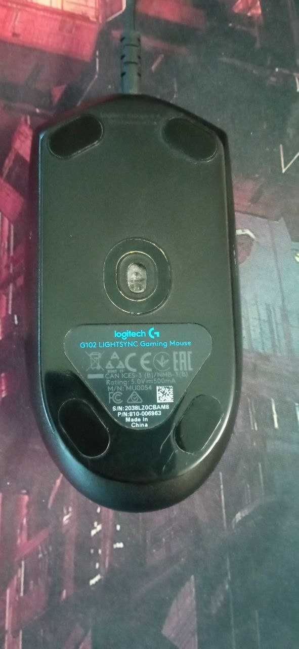 Миша Logitech G102 Lightsync USB Black