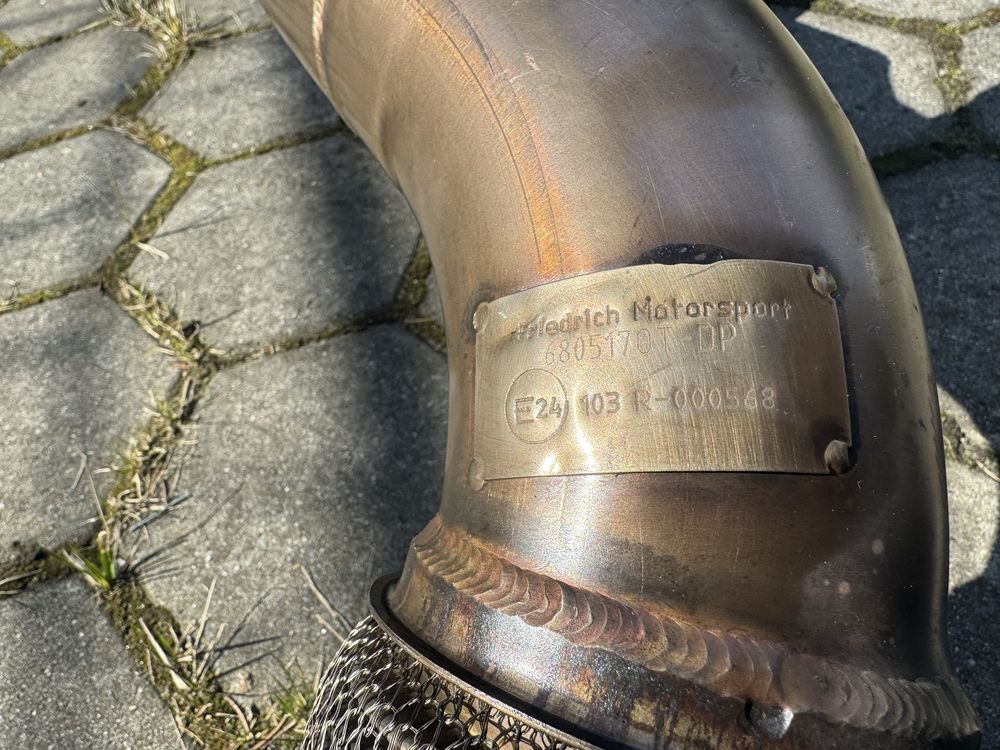 Downpipe Hyundai I30N 2.0T Friedrich Motorsport z katalizatorem Euro 6