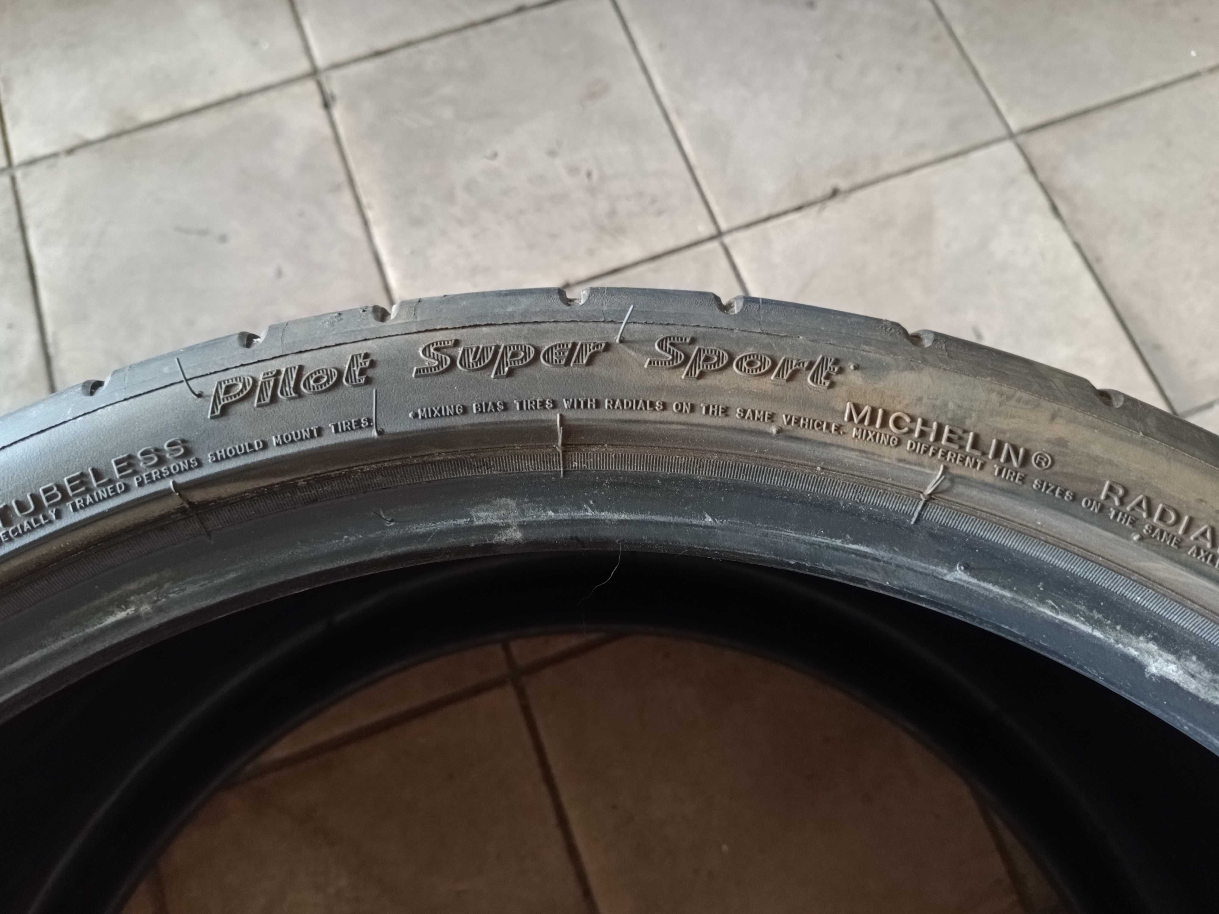 2x 295/25R20 Michelin Pilot Super Sport Lato Używane FV Siedlce