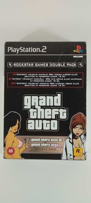 Grand Theft Auto Double Pack - Playstation 2 PS2