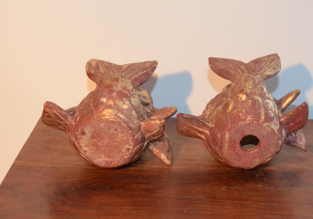 Peixes em Terracota – Peça Decorativa e Utilitária