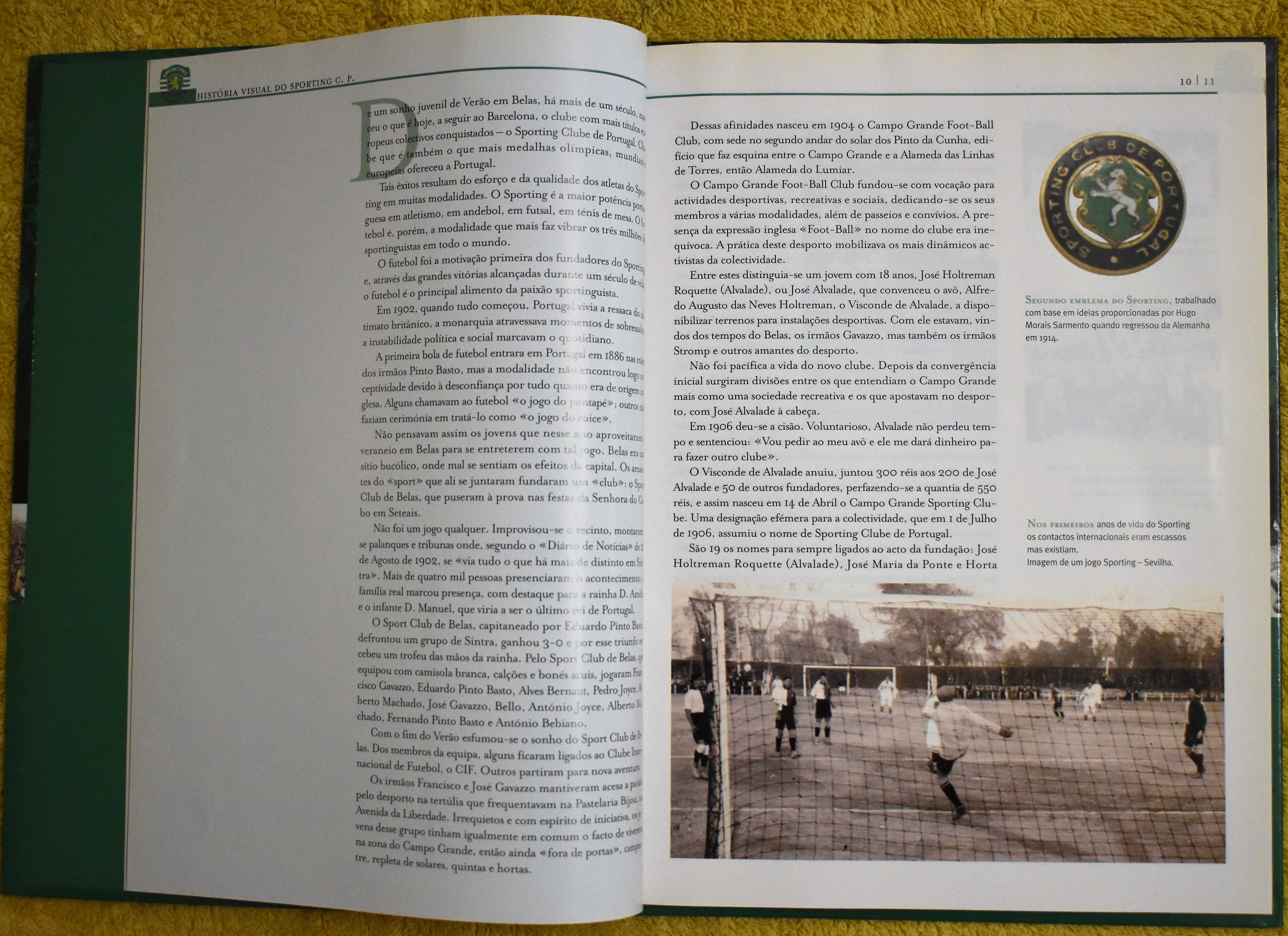História Visual do Sporting C. P.
