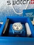 Swatch x Omega Bioceramic Moonswatch Mission the Super Blue Moonphase