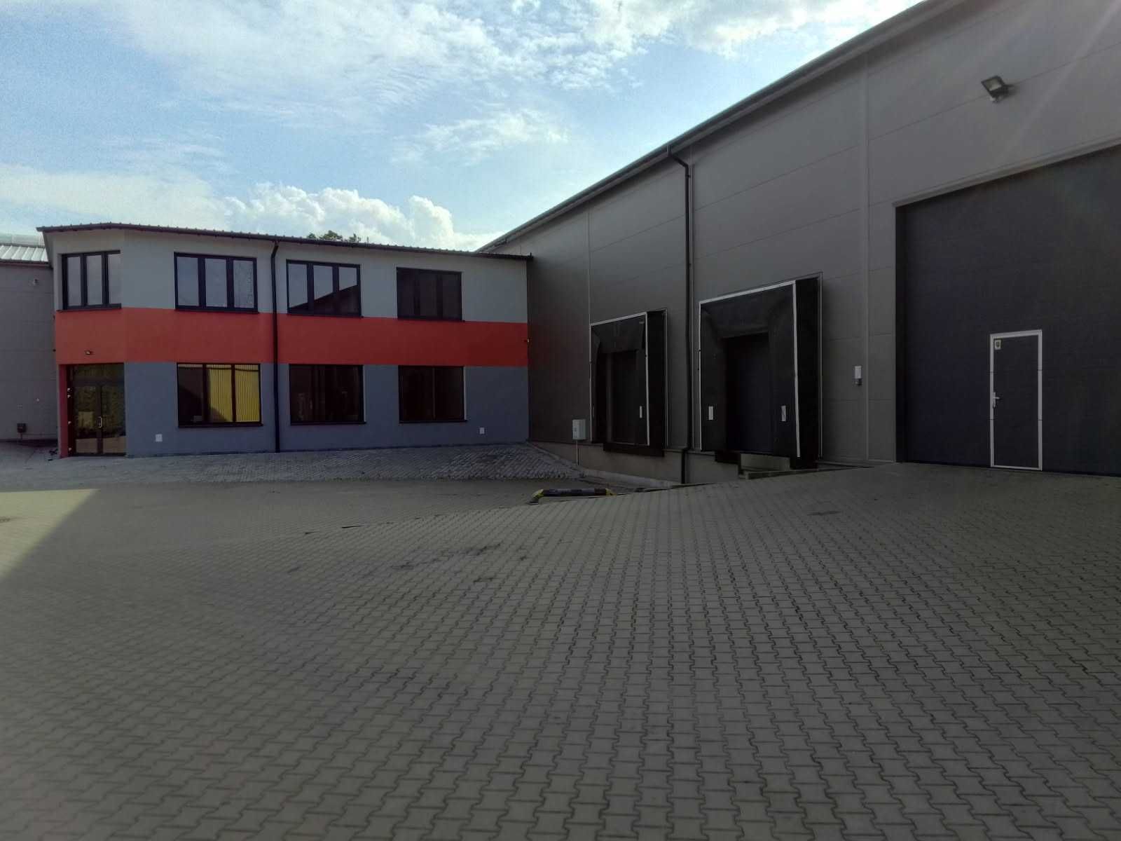 hala z biurem pod Warszawą, 1 km od węzła autostrady a2 Halinów