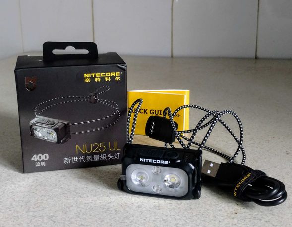 Налобний ліхтарик Nitecore NU25 UL