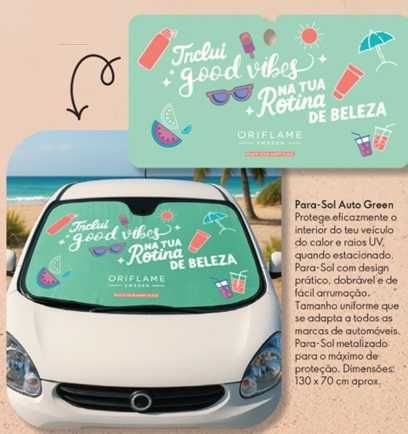 Pára Sol Automóvel, Oriflame, Novo