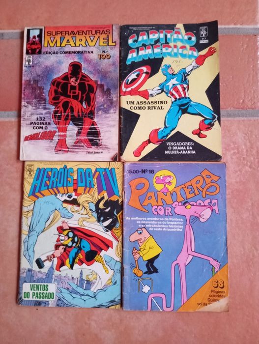 Lote 64 livros de Banda Desenhada