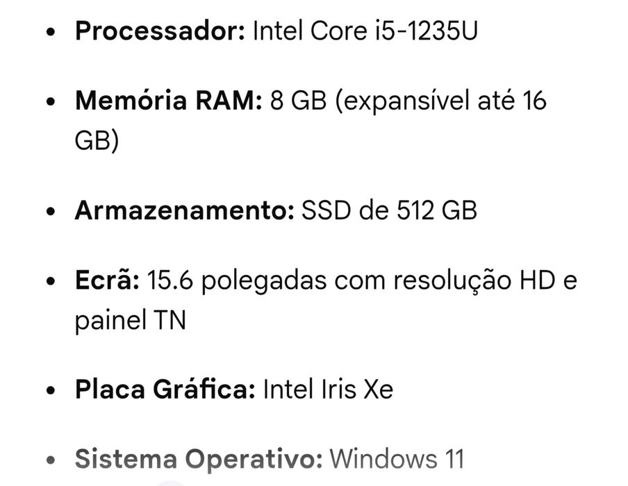 Laptop Lenovo  IdeaPad 1 15IAU7
