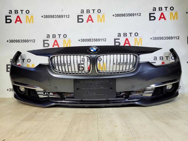 BMW F30 LCI Luxury Бампер передний предній комплектний  Америка