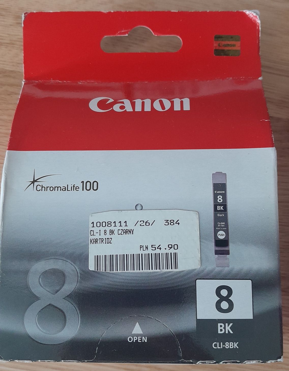 Tusze Canon CLI-8 komplet 4 kolorów