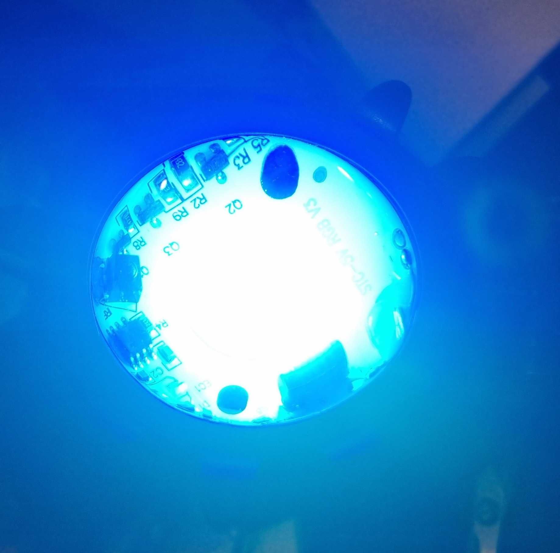 Lampka USB LED zachód słońca RGB 16 kolorów projektor pilot