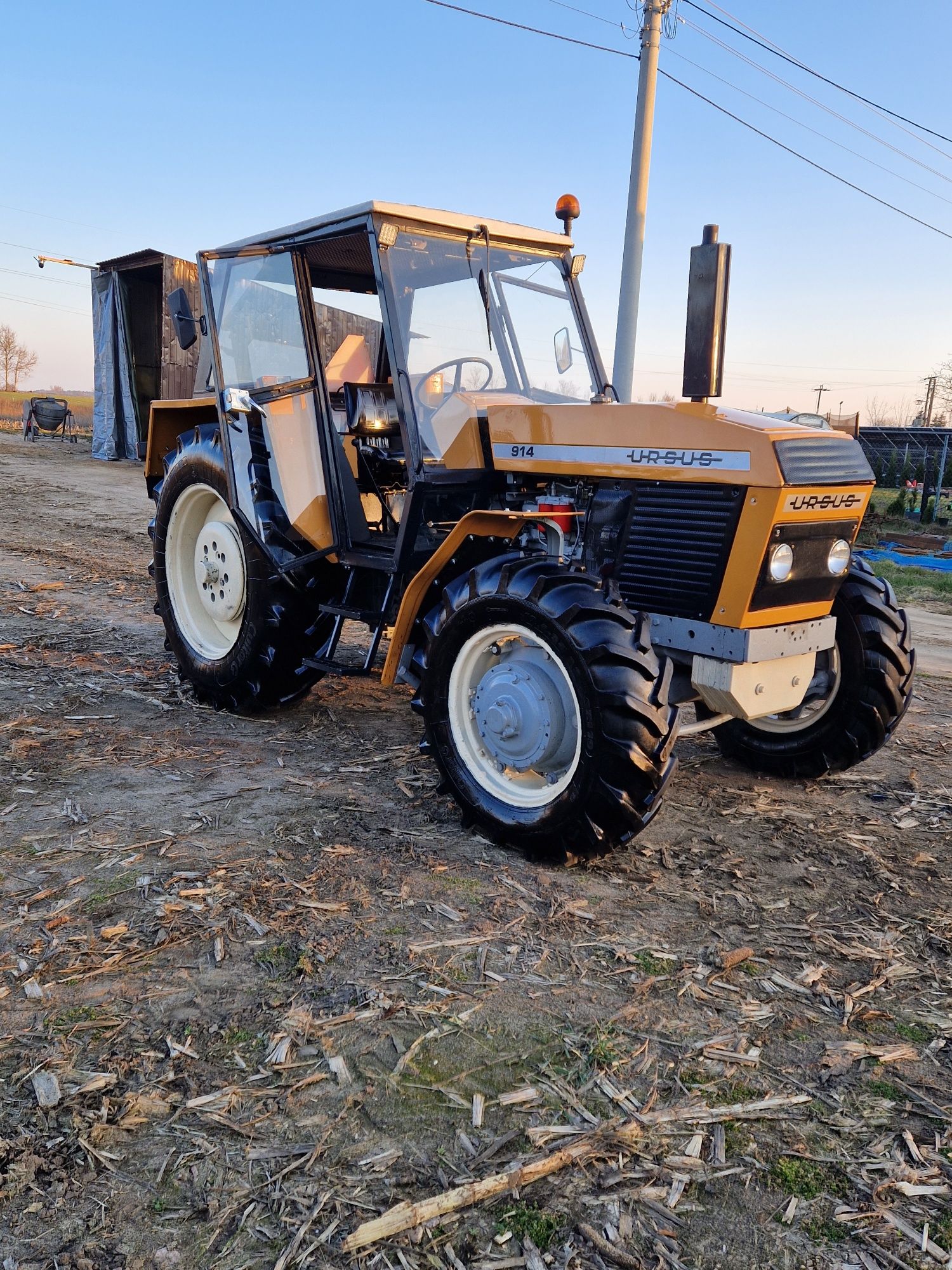 Ursus 914  przedni napęd wspomaganie