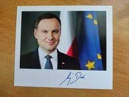 Autograf, podpis - Andrzej Duda Polityka PL Kolekcja Prezydent RP