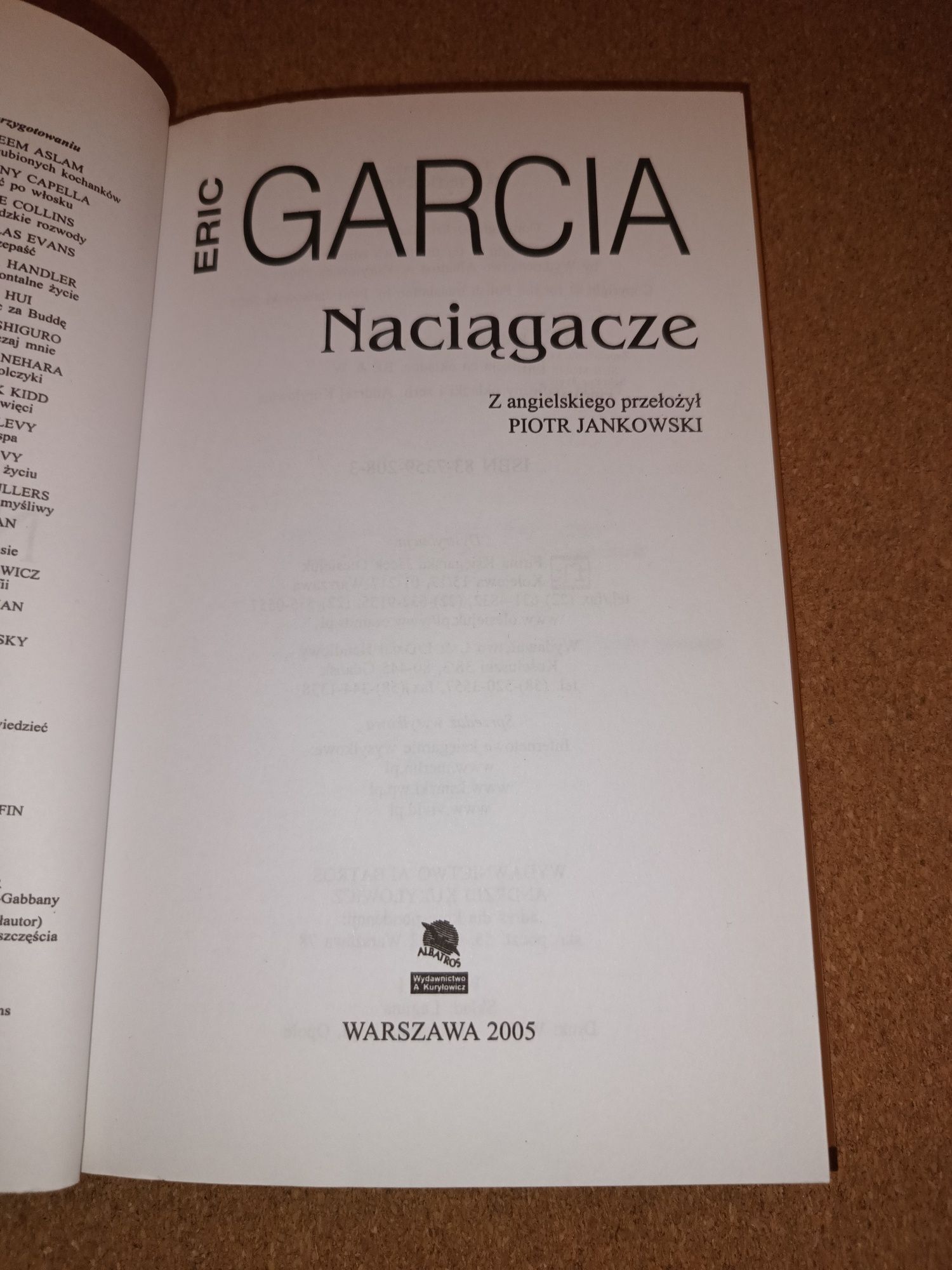 Naciągacze Eric Garcia