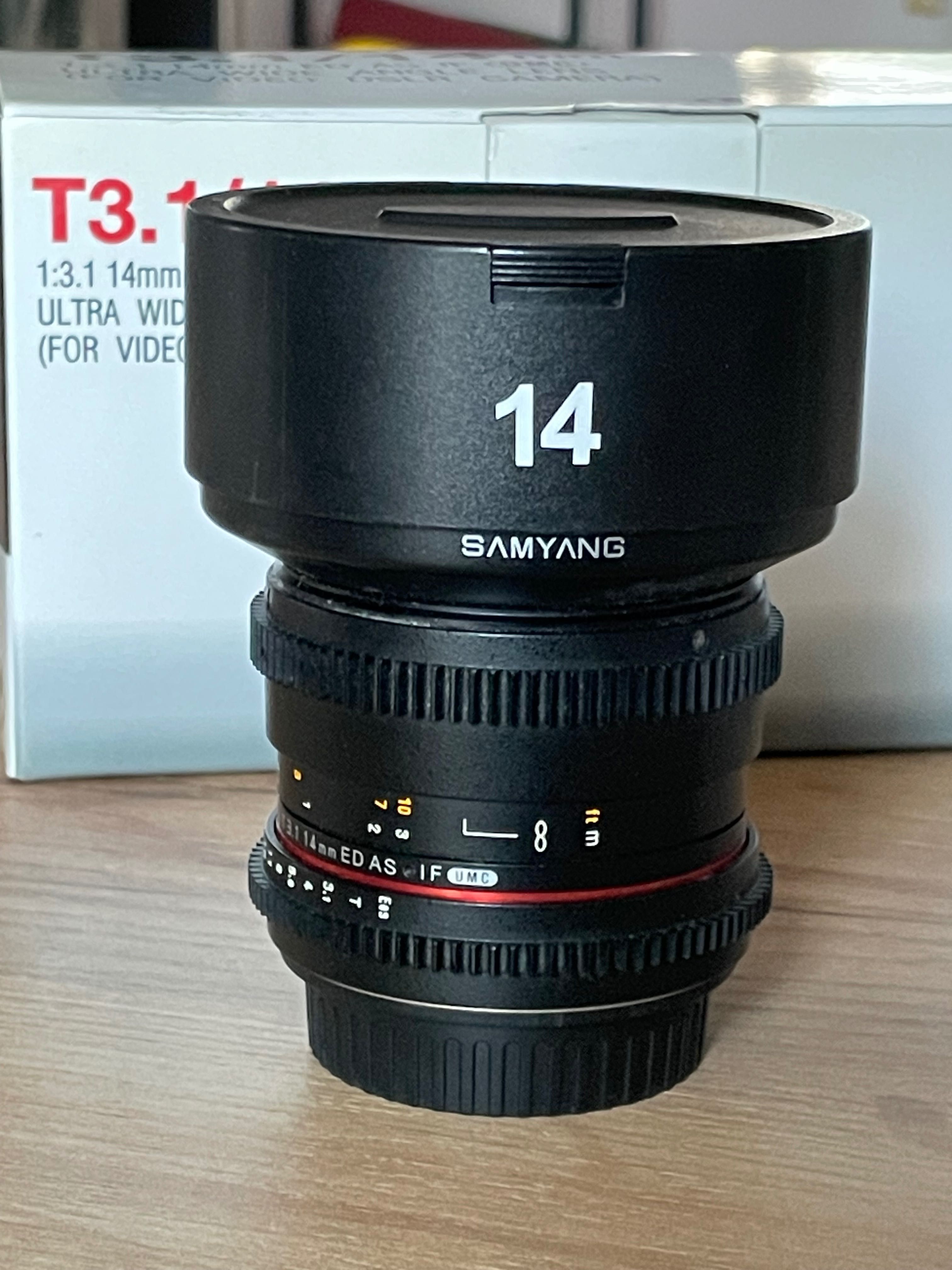 Obiektyw SAMYANG Cine 14mm T 3.1 EF