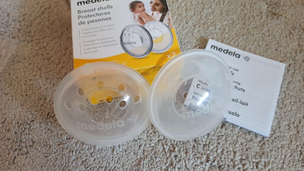 Protetores de mamilos silicone Medela