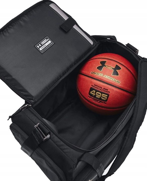 Torba Sportowa Under Armour Contain Duo Sm 40l Plecak Czarny