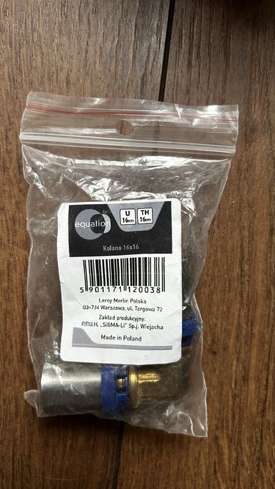 Kolano 16x16 2szt