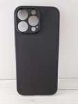 Back Case MATT do IPHONE 15 PRO MAX Czarny