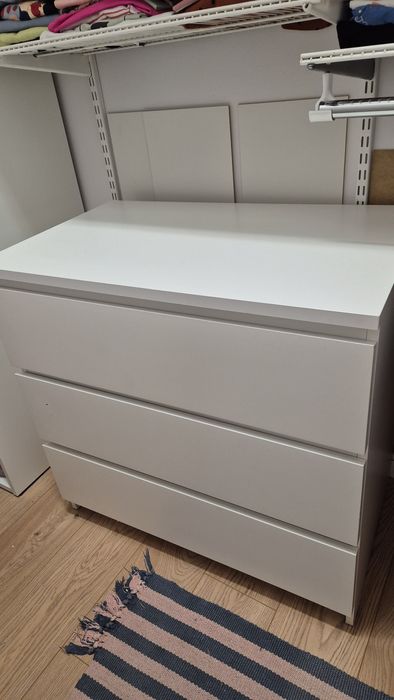 Komoda Ikea Malm biała
