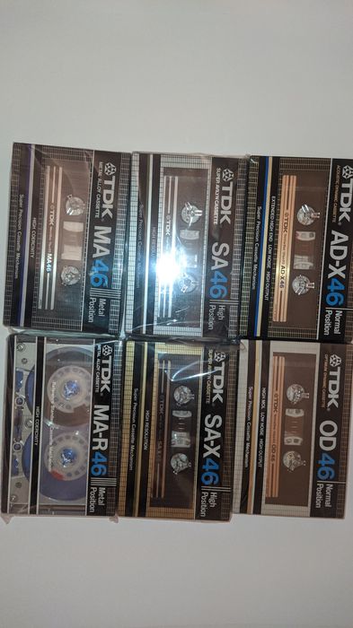 Продаю новые аудиокассеты TDK.