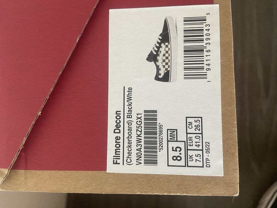 Buty vans czarne
