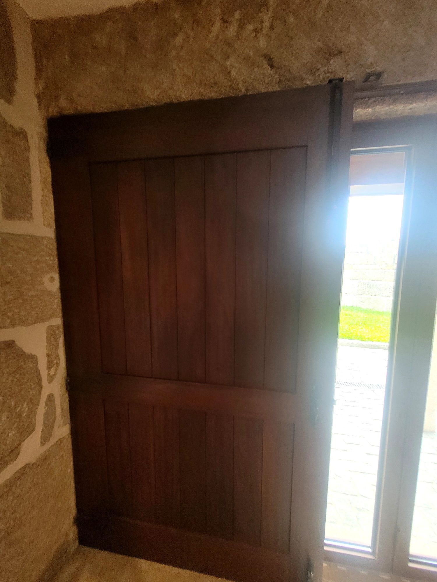 Portas madeira maciça
