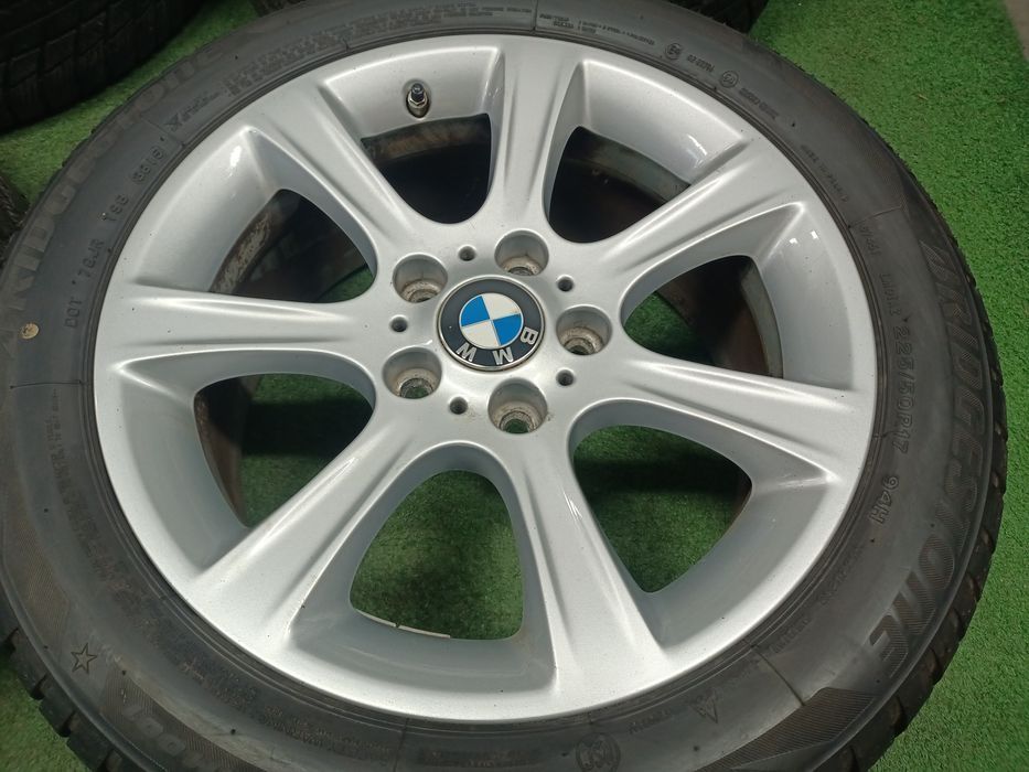 Koła 17" felgi 5x120 et37 opony 225/50/17 BMW f30 f31 F32 E90 E91 E92