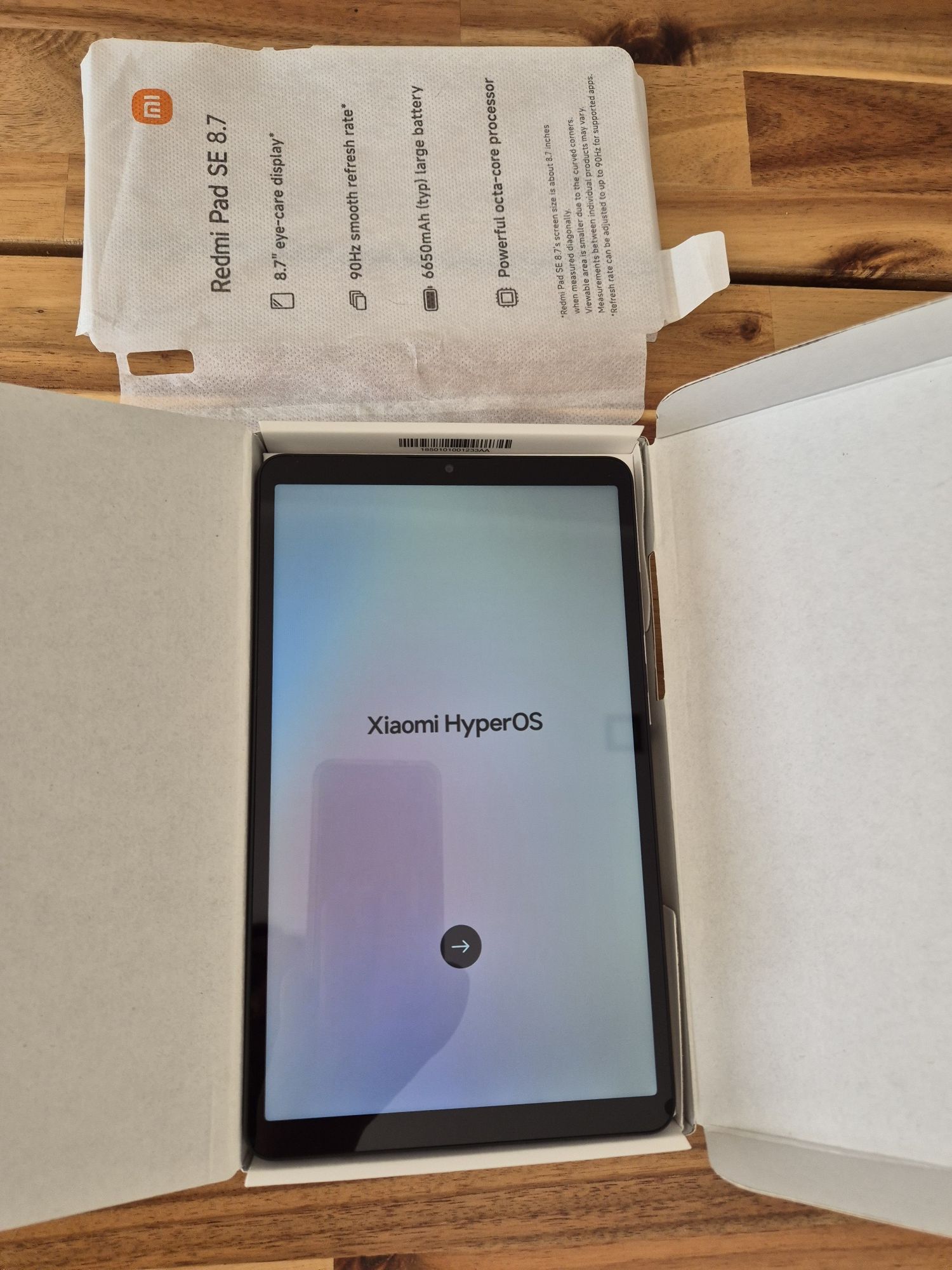Redmi Pad SE 8.7 NOVO + Capa