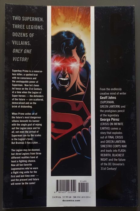 Vendo TPB: Infinite Crisis, Final Crisis: Legion 3 Worlds