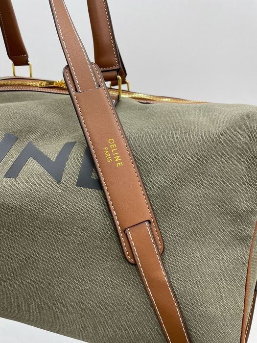 Сумка дорожня жіноча чоловіча Celine Large Voyage Bag in Textile